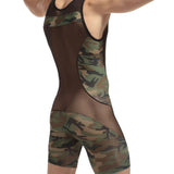 Gym Iron - Men’s Leggings Top & Shorts set - Sarman Fashion - Wholesale Clothing Fashion Brand for Men from Canada