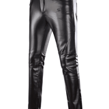 Habaha 2 - Black Pu - Leather Pant’s for Men - Sarman Fashion - Wholesale Clothing Fashion Brand for Men from Canada