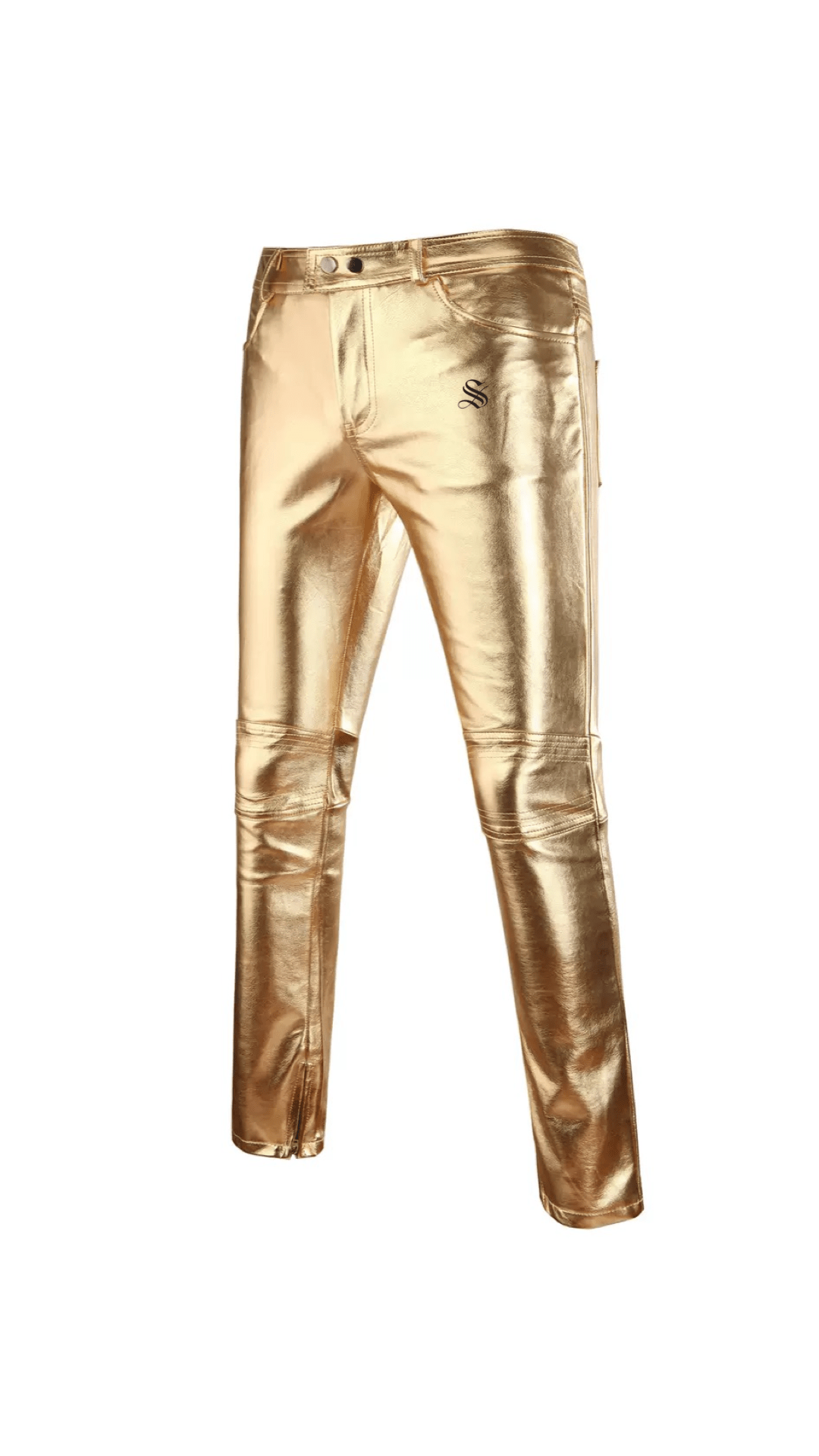 Habaha 2 - Black Pu - Leather Pant’s for Men - Sarman Fashion - Wholesale Clothing Fashion Brand for Men from Canada