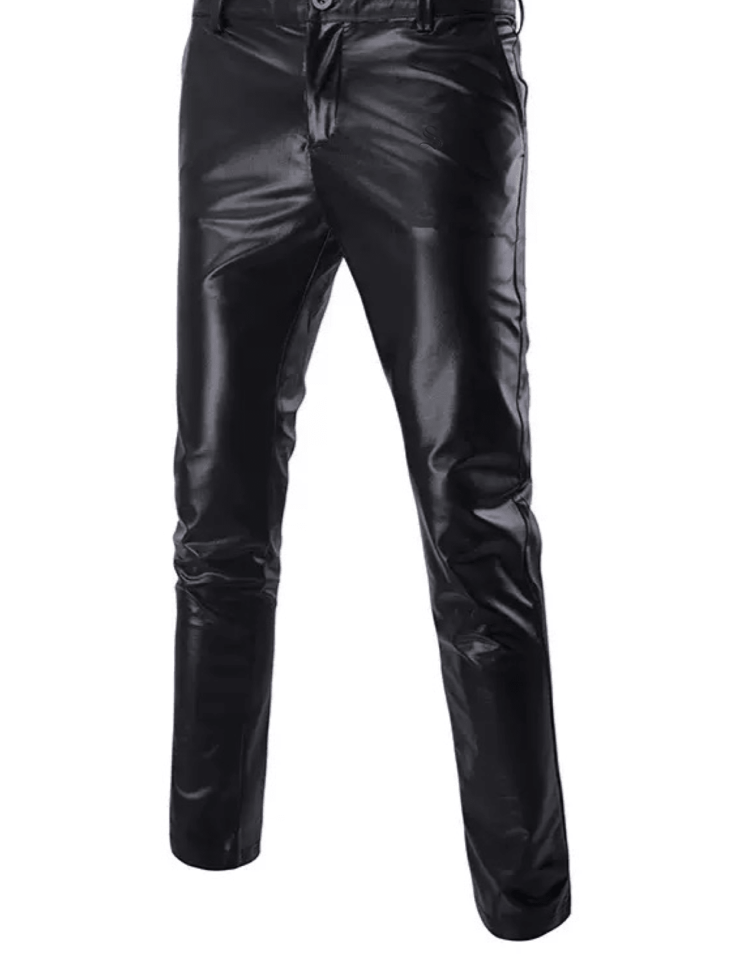 Habaha 3 - Black Pu - Leather Pant’s for Men - Sarman Fashion - Wholesale Clothing Fashion Brand for Men from Canada