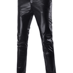 Habaha 3 - Black Pu - Leather Pant’s for Men - Sarman Fashion - Wholesale Clothing Fashion Brand for Men from Canada