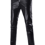 Habaha 3 - Black Pu - Leather Pant’s for Men - Sarman Fashion - Wholesale Clothing Fashion Brand for Men from Canada