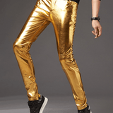 Habaha - Black Pu - Leather Pant’s for Men - Sarman Fashion - Wholesale Clothing Fashion Brand for Men from Canada
