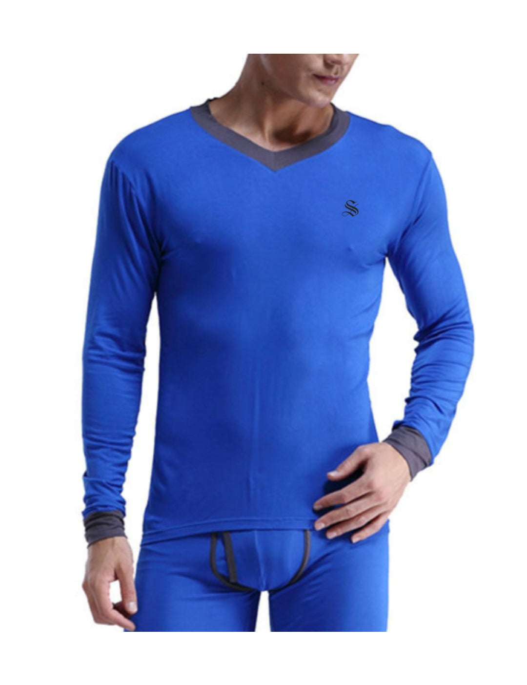 Hajpa - Long V - Neck Shirt for Men - Sarman Fashion - Wholesale Clothing Fashion Brand for Men from Canada