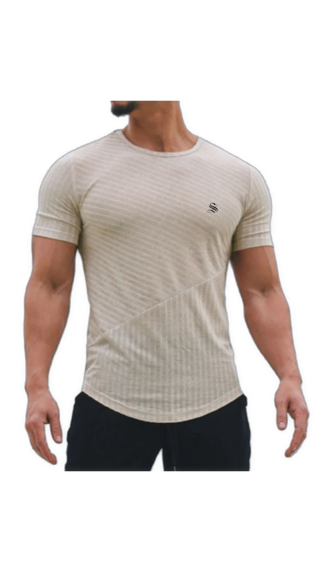 Half Base 44 - Men’s t-shirt - Sarman Fashion - Wholesale Clothing Fashion Brand for Men from Canada