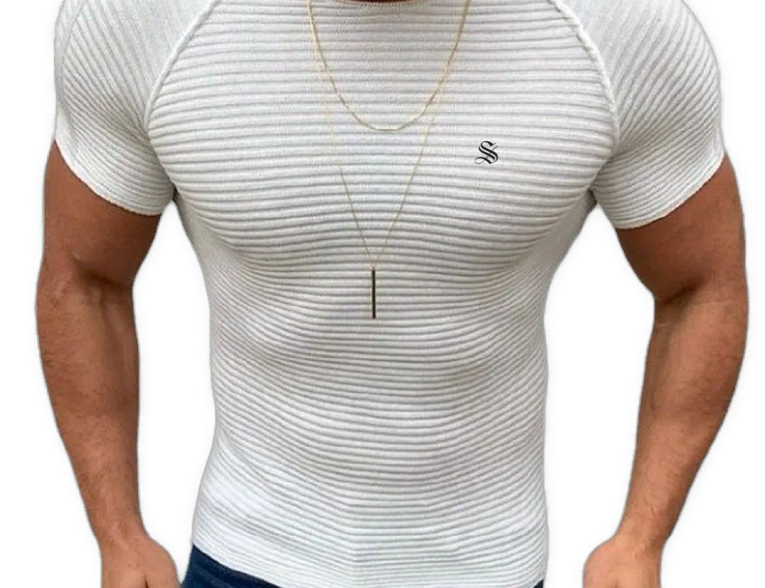 Half Base 444 - Men’s t-shirt - Sarman Fashion - Wholesale Clothing Fashion Brand for Men from Canada