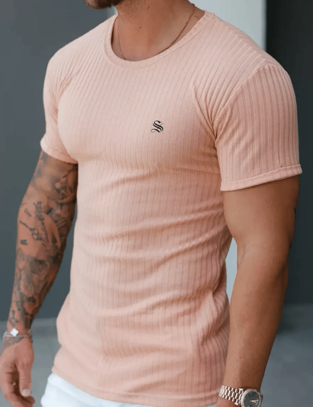 Half Base 51 - Men’s t-shirt - Sarman Fashion - Wholesale Clothing Fashion Brand for Men from Canada