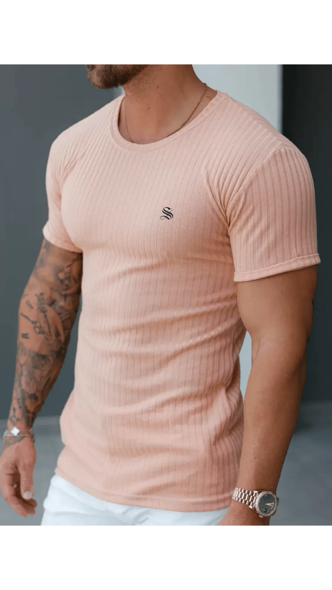 Half Base 51 - Men’s t-shirt - Sarman Fashion - Wholesale Clothing Fashion Brand for Men from Canada