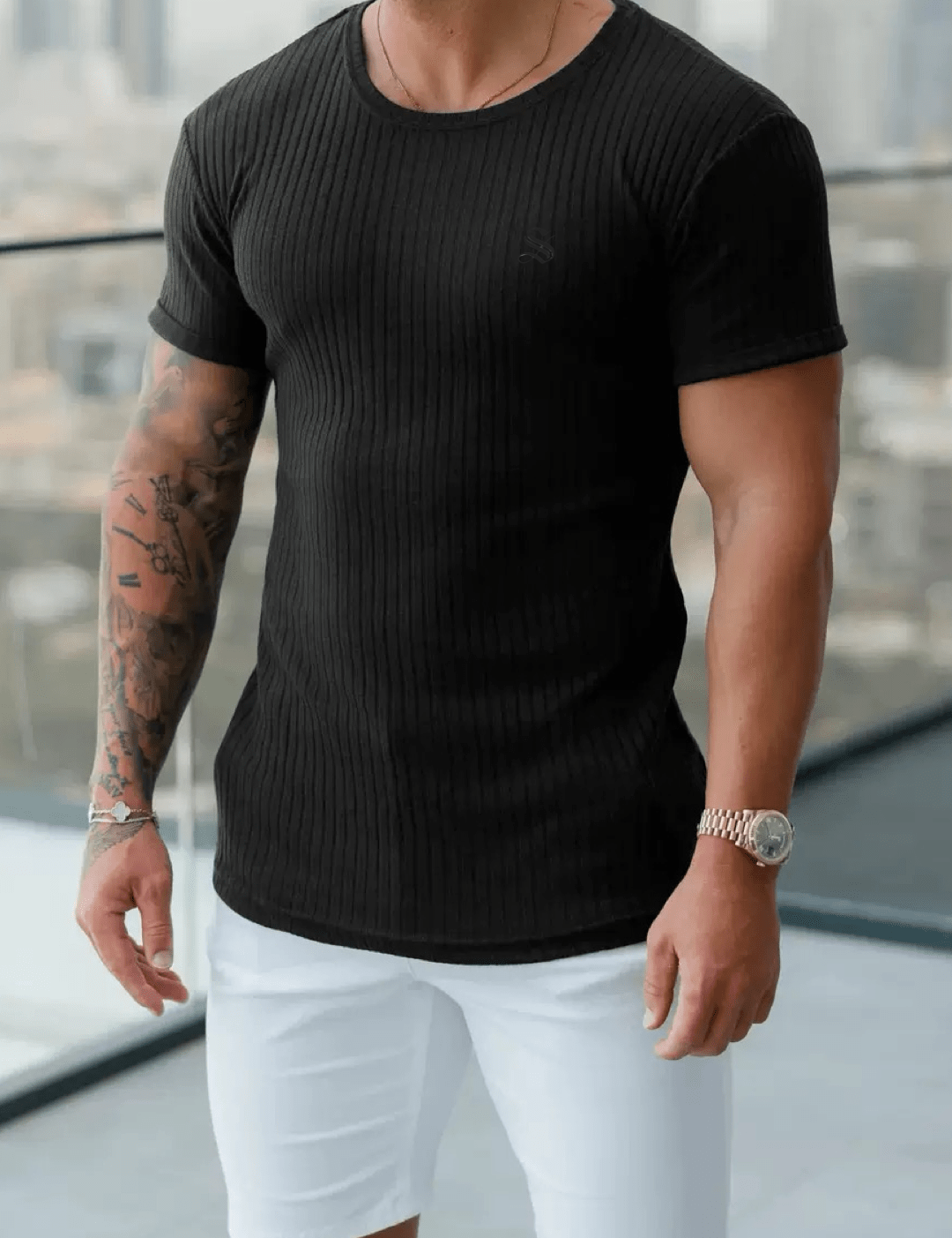 Half Base 51 - Men’s t-shirt - Sarman Fashion - Wholesale Clothing Fashion Brand for Men from Canada