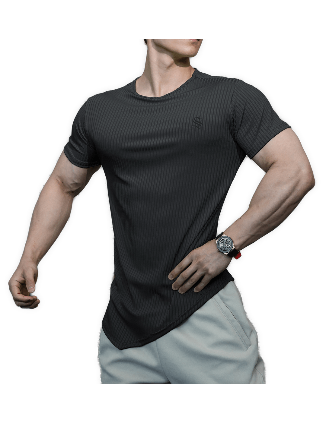 Half Base 653 - Men’s t-shirt - Sarman Fashion - Wholesale Clothing Fashion Brand for Men from Canada