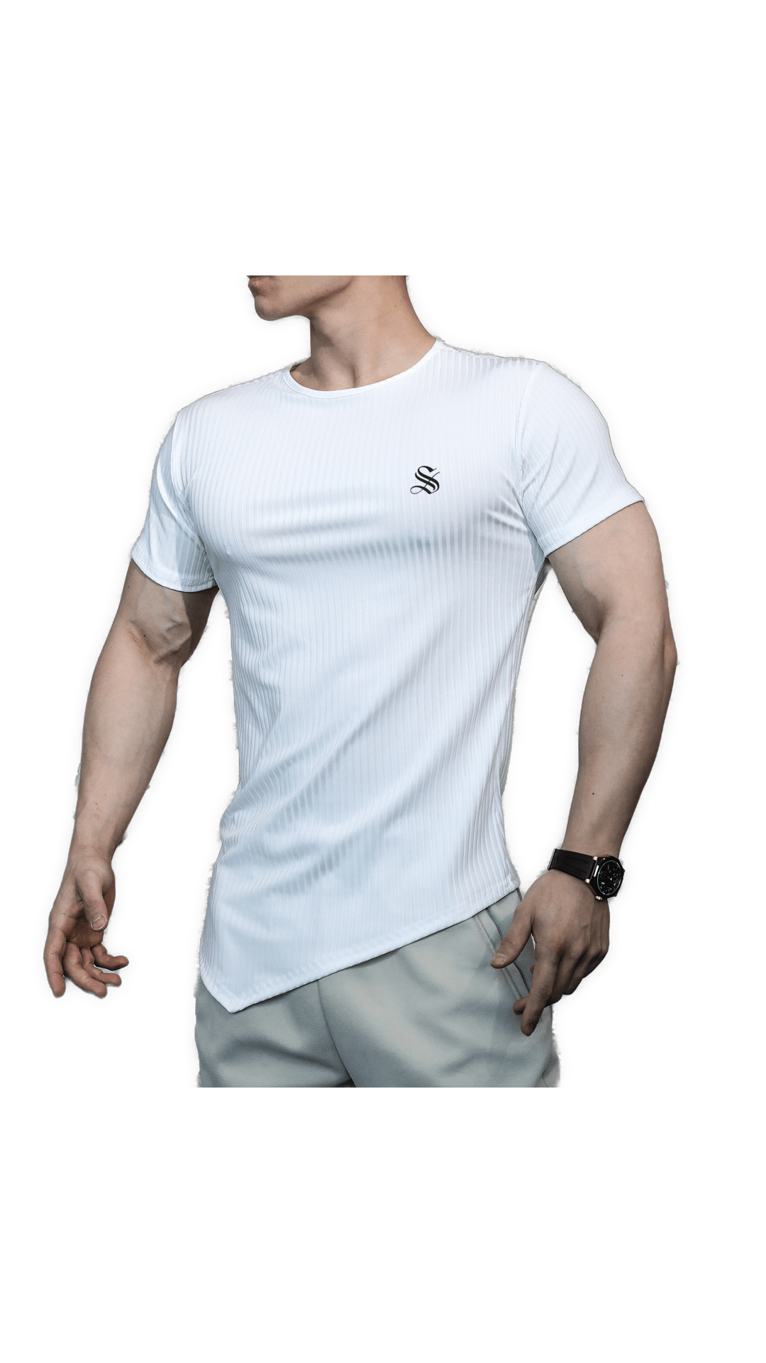 Half Base 653 - Men’s t-shirt - Sarman Fashion - Wholesale Clothing Fashion Brand for Men from Canada