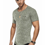 Half Base 77 - Men’s t-shirt - Sarman Fashion - Wholesale Clothing Fashion Brand for Men from Canada