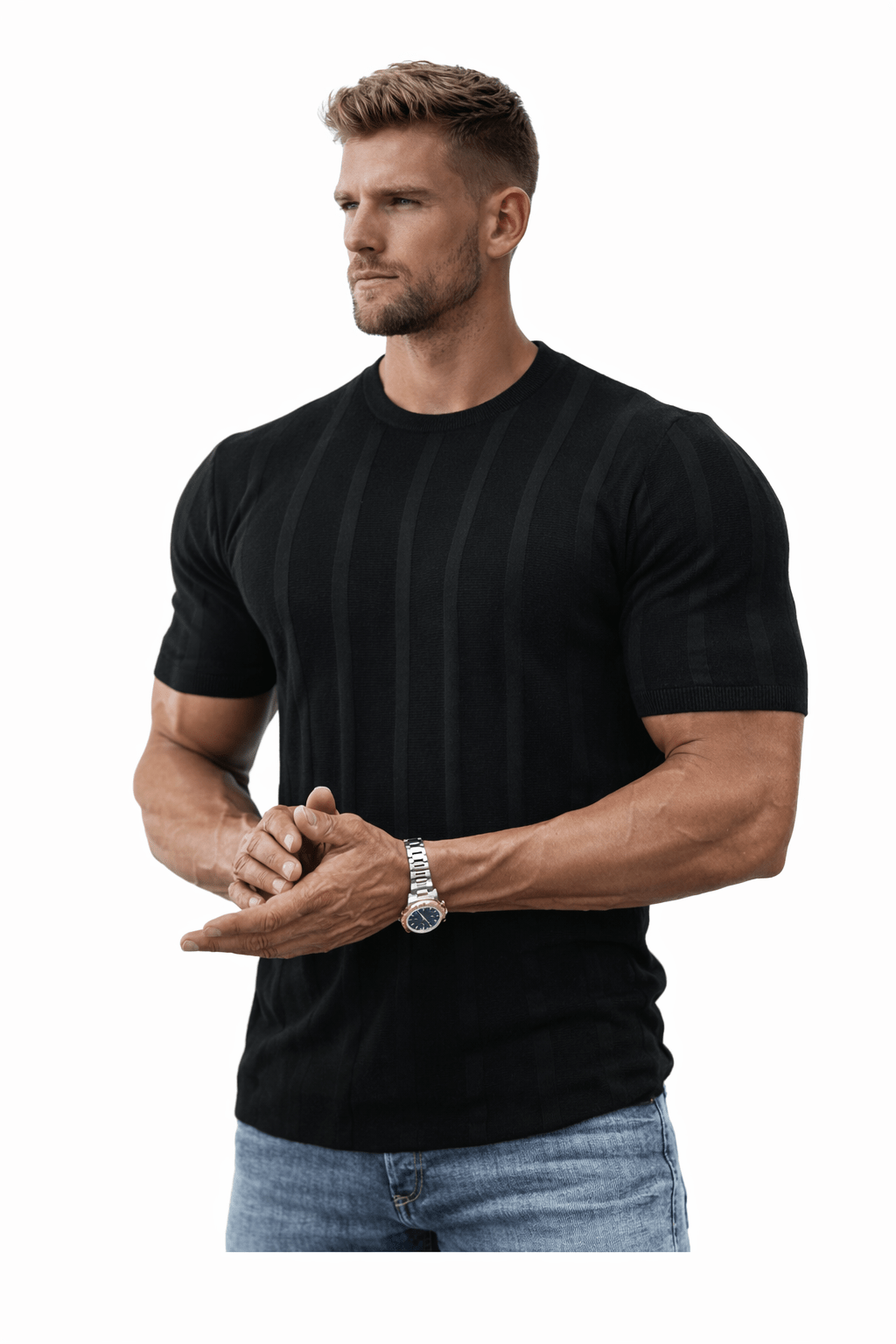 Half Base K9 - Men’s t-shirt - Sarman Fashion - Wholesale Clothing Fashion Brand for Men from Canada