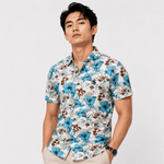 Henba 2 - Short Sleeves Shirt for Men - Sarman Fashion - Wholesale Clothing Fashion Brand for Men from Canada