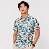 Henba 2 - Short Sleeves Shirt for Men - Sarman Fashion - Wholesale Clothing Fashion Brand for Men from Canada