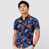 Henba 6 - Short Sleeves Shirt for Men - Sarman Fashion - Wholesale Clothing Fashion Brand for Men from Canada