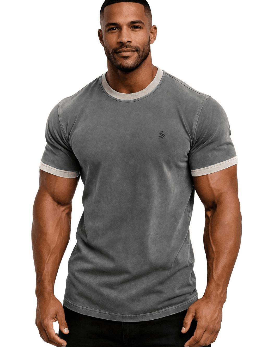 Heroto 237 B - T-Shirt for Men - Sarman Fashion - Wholesale Clothing Fashion Brand for Men from Canada