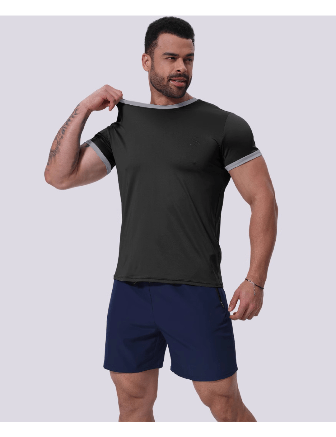 Heroto 32 - T-Shirt for Men - Sarman Fashion - Wholesale Clothing Fashion Brand for Men from Canada