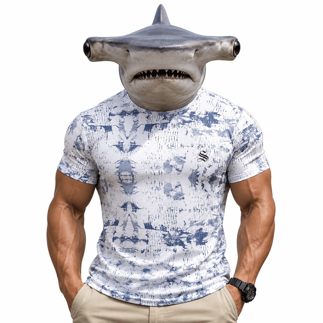 HGTU - T-shirt for Men - Sarman Fashion - Wholesale Clothing Fashion Brand for Men from Canada