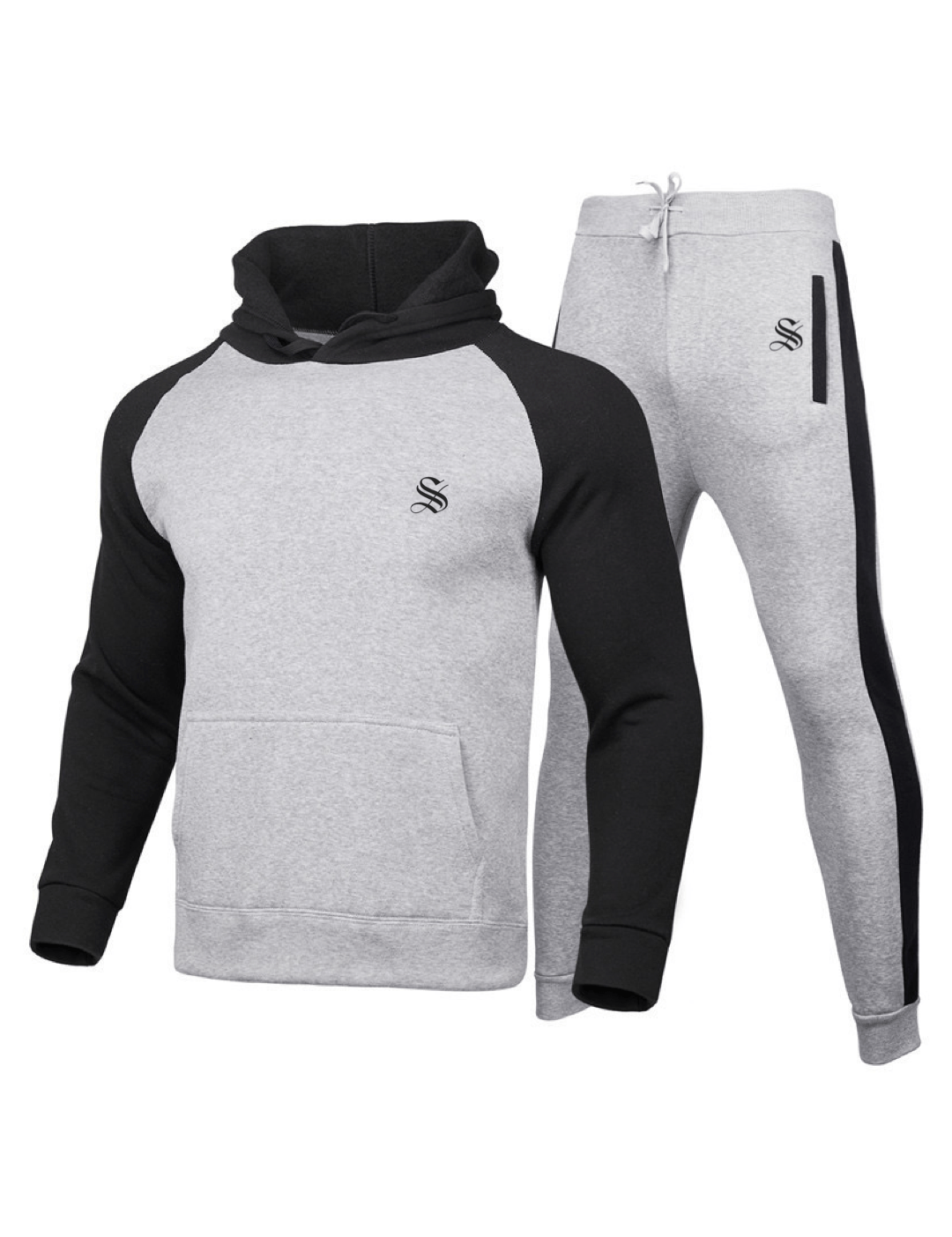 Hika 2 - Complete Set - Long Sleeves Hoodie & Joggers for Men - Sarman Fashion - Wholesale Clothing Fashion Brand for Men from Canada