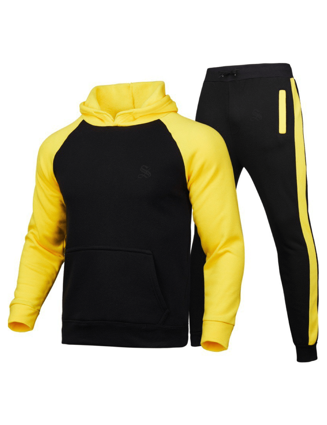 Hika 2 - Complete Set - Long Sleeves Hoodie & Joggers for Men - Sarman Fashion - Wholesale Clothing Fashion Brand for Men from Canada