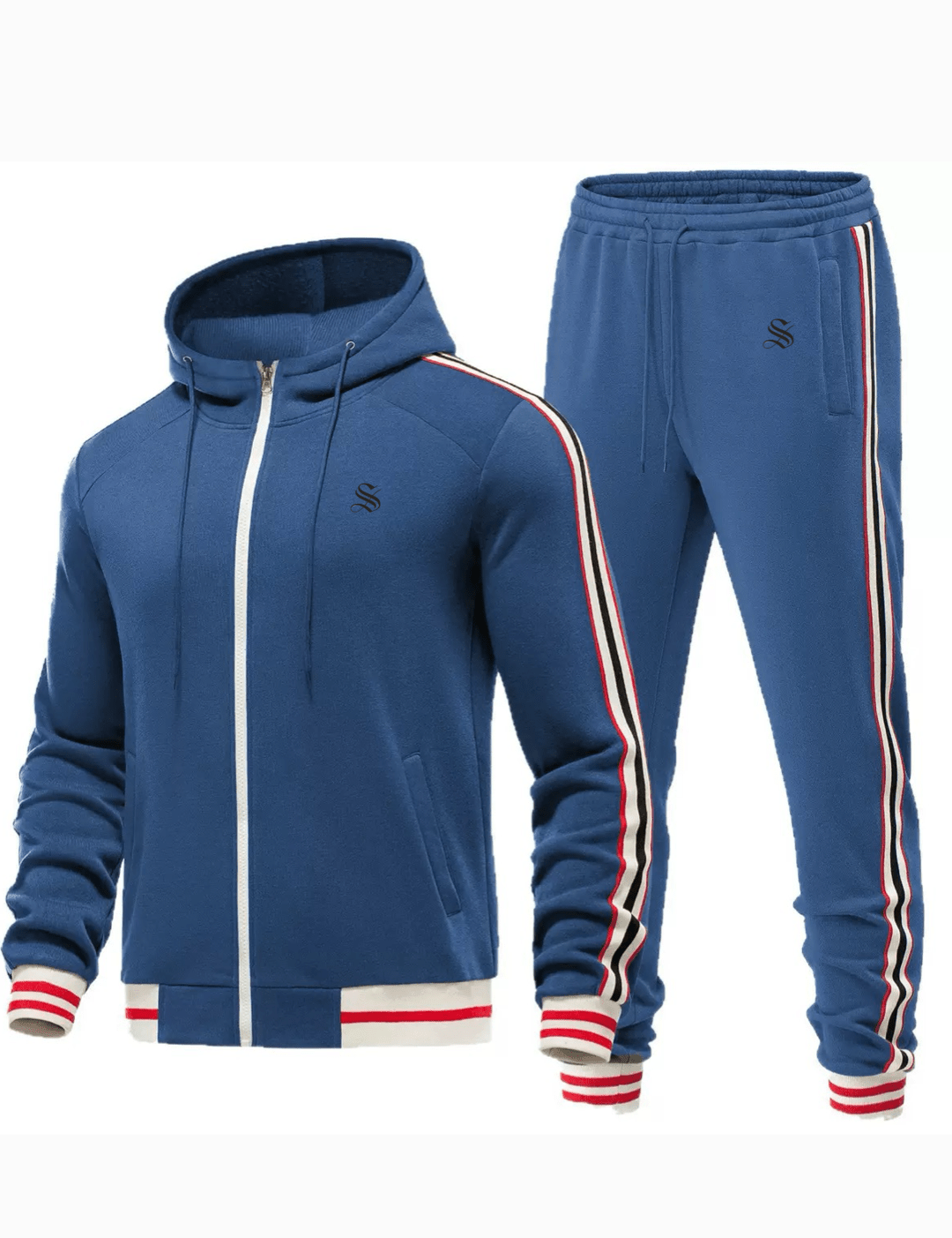 Hika 3 - Complete Set - Long Sleeves Hoodie & Joggers for Men - Sarman Fashion - Wholesale Clothing Fashion Brand for Men from Canada