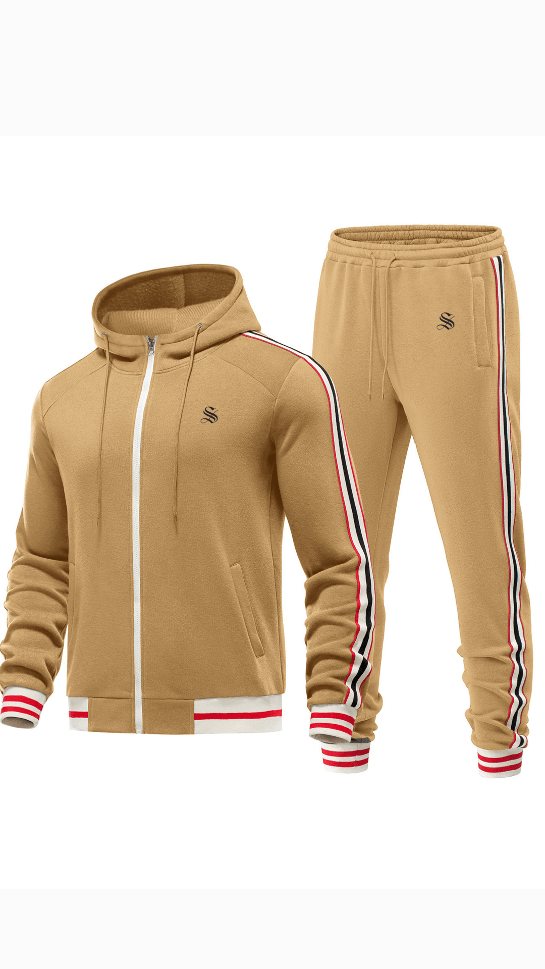 Hika 3 - Complete Set - Long Sleeves Hoodie & Joggers for Men - Sarman Fashion - Wholesale Clothing Fashion Brand for Men from Canada
