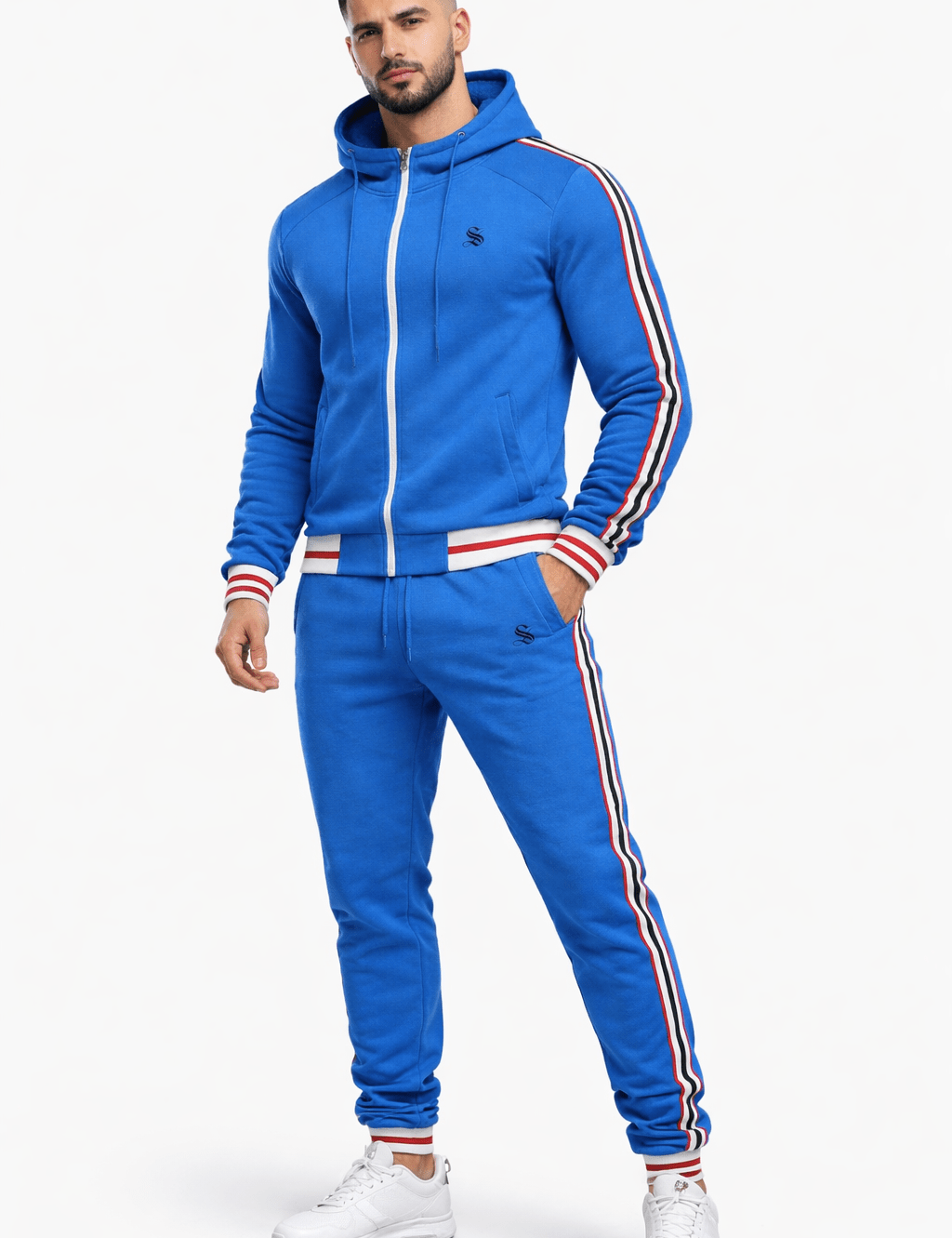 Hika 3 - Complete Set - Long Sleeves Hoodie & Joggers for Men - Sarman Fashion - Wholesale Clothing Fashion Brand for Men from Canada