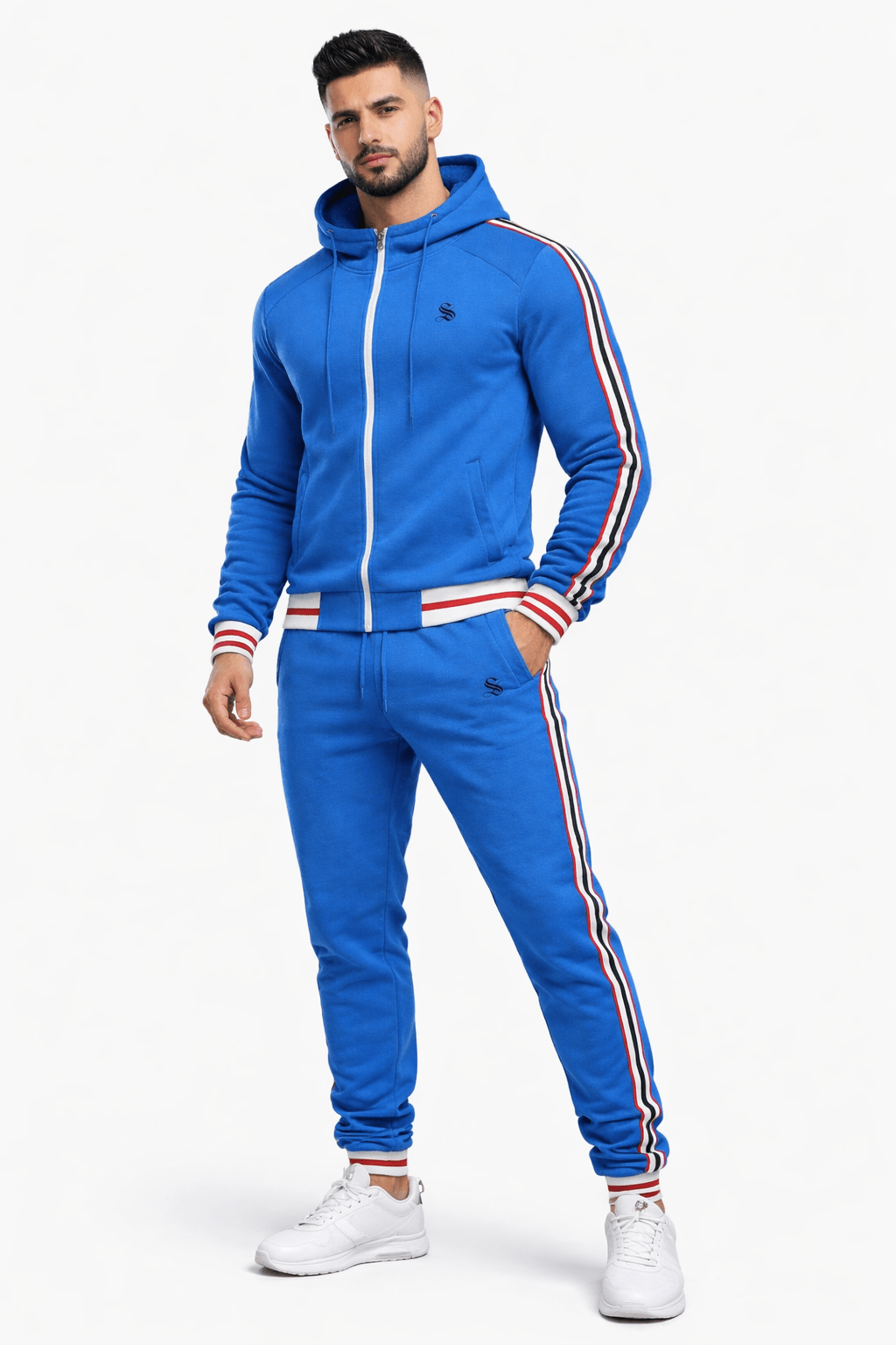 Hika 3 - Complete Set - Long Sleeves Hoodie & Joggers for Men - Sarman Fashion - Wholesale Clothing Fashion Brand for Men from Canada