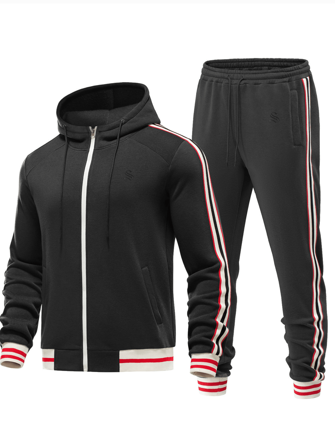 Hika 3 - Complete Set - Long Sleeves Hoodie & Joggers for Men - Sarman Fashion - Wholesale Clothing Fashion Brand for Men from Canada