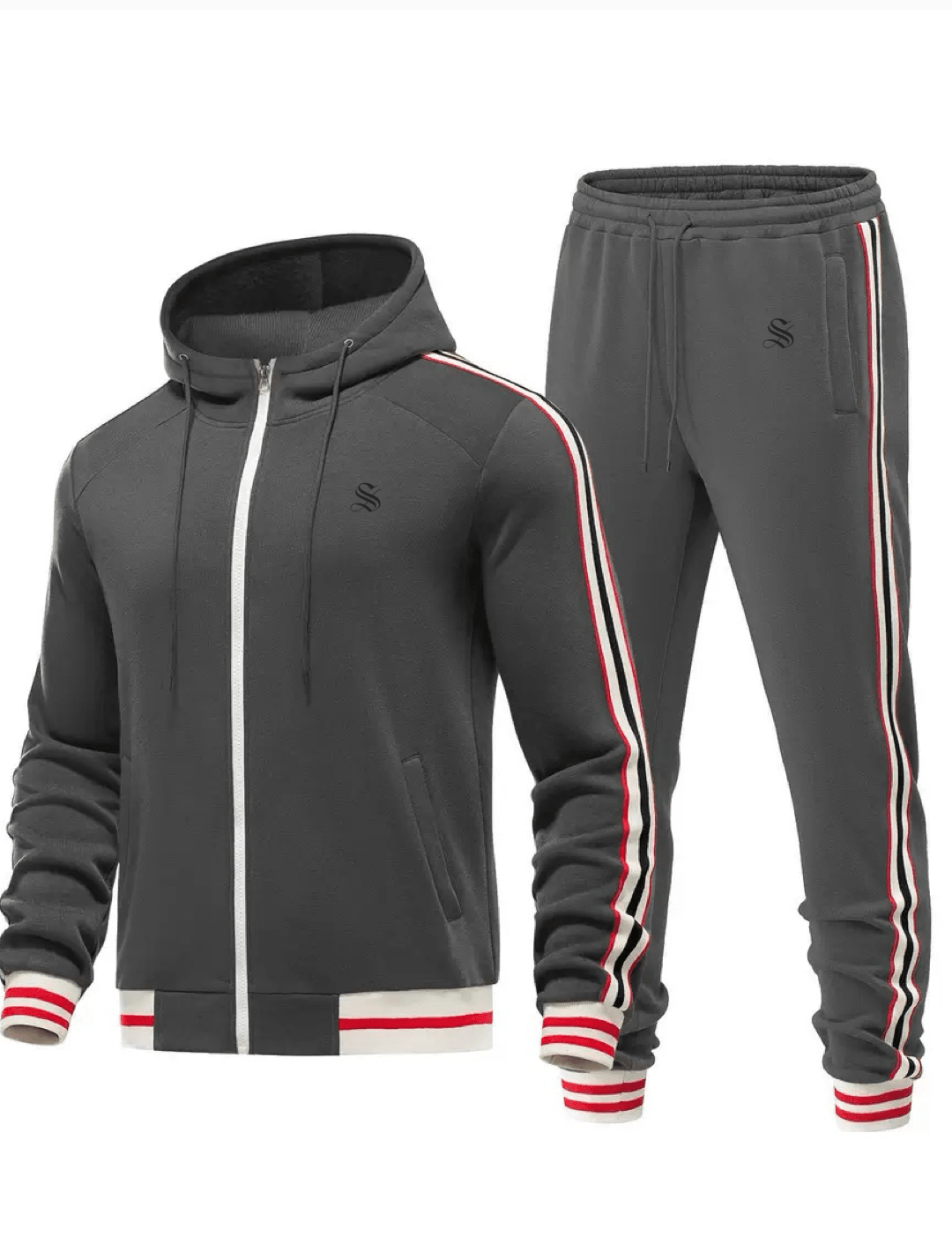 Hika 3 - Complete Set - Long Sleeves Hoodie & Joggers for Men - Sarman Fashion - Wholesale Clothing Fashion Brand for Men from Canada
