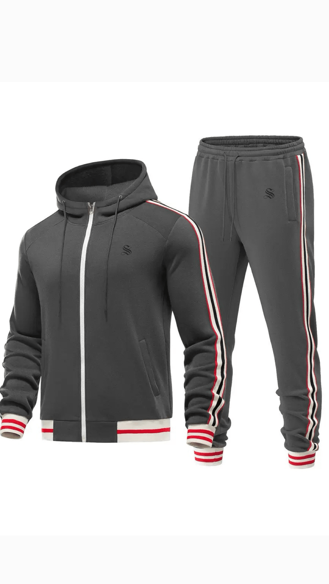 Hika 3 - Complete Set - Long Sleeves Hoodie & Joggers for Men - Sarman Fashion - Wholesale Clothing Fashion Brand for Men from Canada