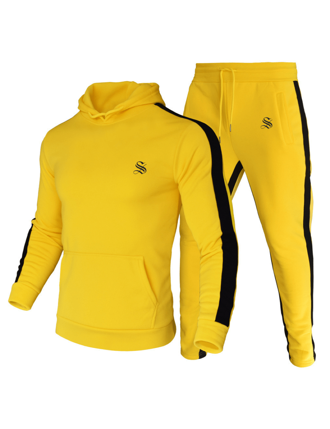 Hika - Complete Set - Long Sleeves Hoodie & Joggers for Men - Sarman Fashion - Wholesale Clothing Fashion Brand for Men from Canada