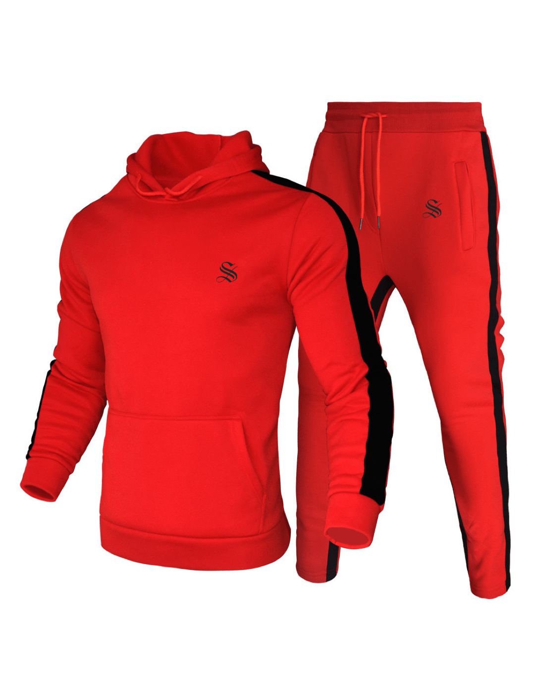Hika - Complete Set - Long Sleeves Hoodie & Joggers for Men - Sarman Fashion - Wholesale Clothing Fashion Brand for Men from Canada