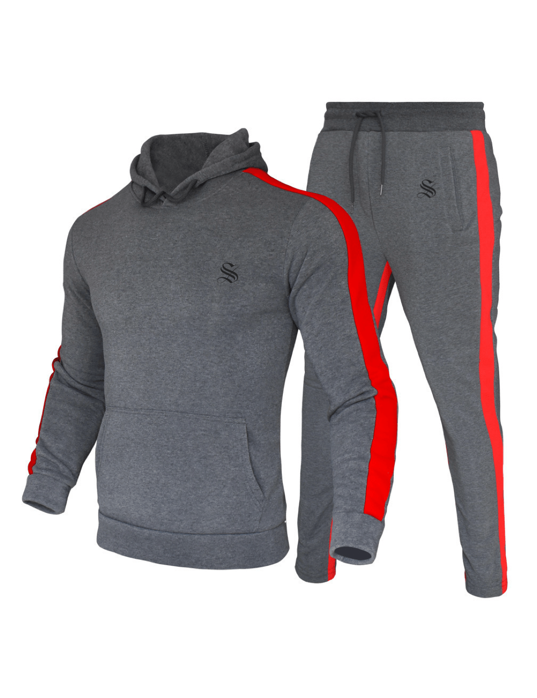 Hika - Complete Set - Long Sleeves Hoodie & Joggers for Men - Sarman Fashion - Wholesale Clothing Fashion Brand for Men from Canada