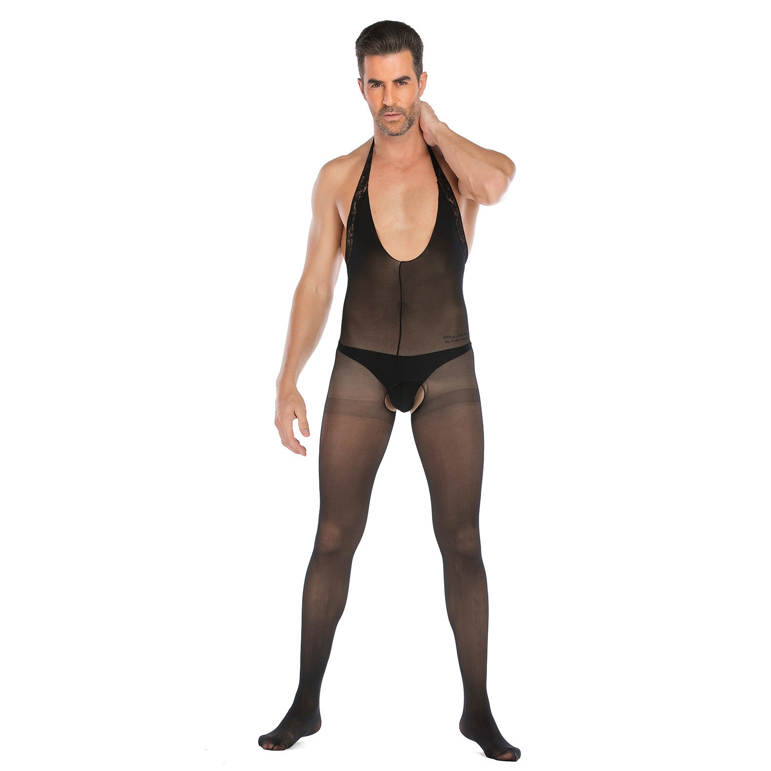 Hipuna 109 - Jumpsuit Leggings Shorts for Men - Sarman Fashion - Wholesale Clothing Fashion Brand for Men from Canada