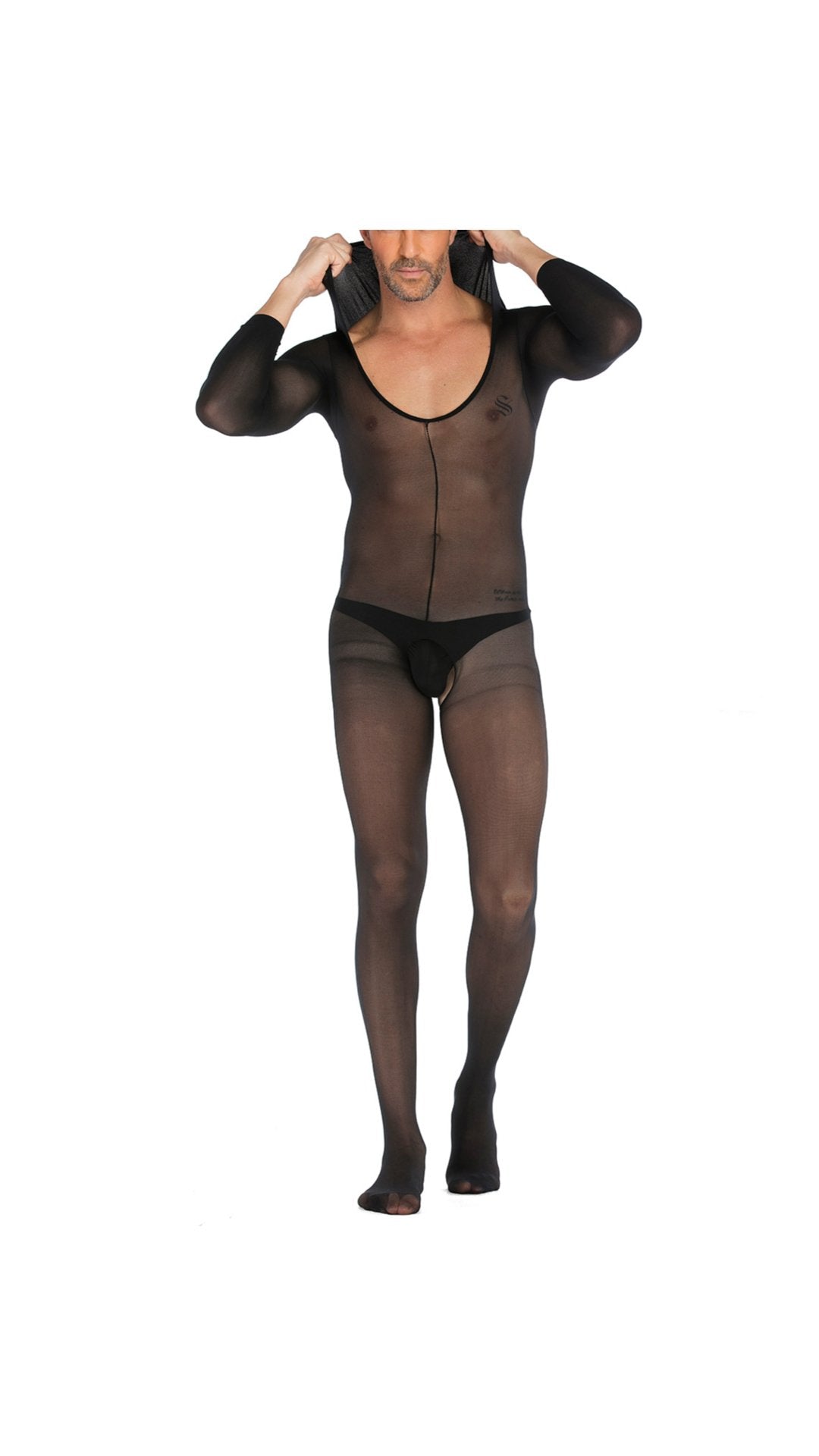 Hipuna 116 - Jumpsuit Leggings Shorts for Men - Sarman Fashion - Wholesale Clothing Fashion Brand for Men from Canada