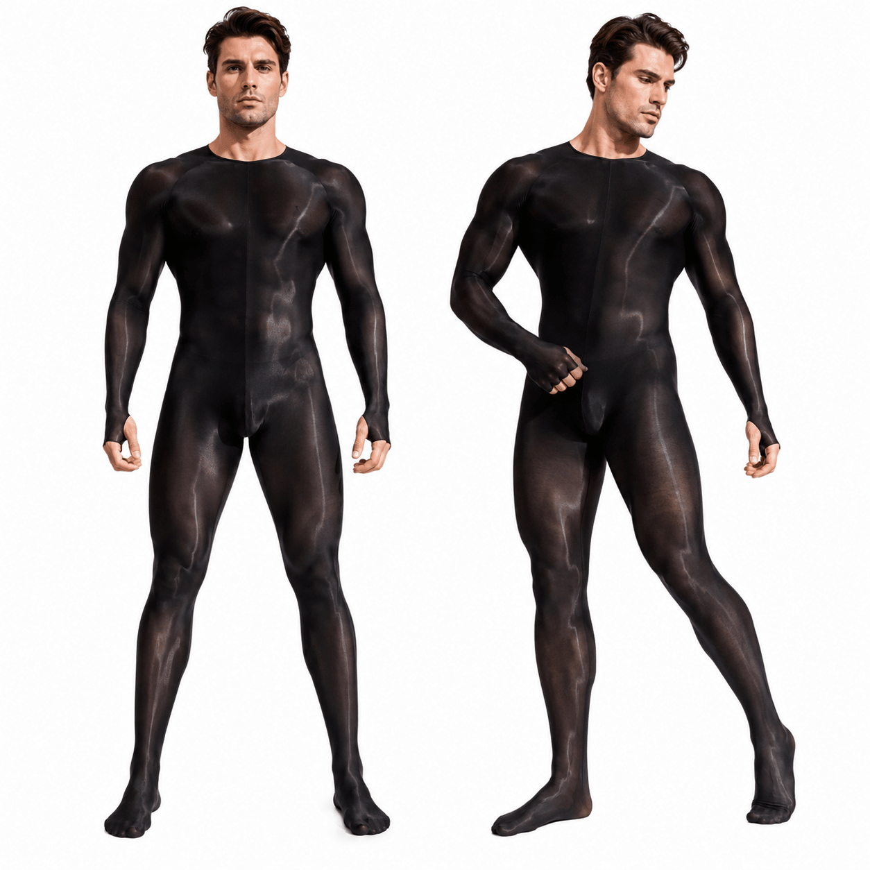 Hipuna 55 - Jumpsuit Leggings Shorts for Men - Sarman Fashion - Wholesale Clothing Fashion Brand for Men from Canada