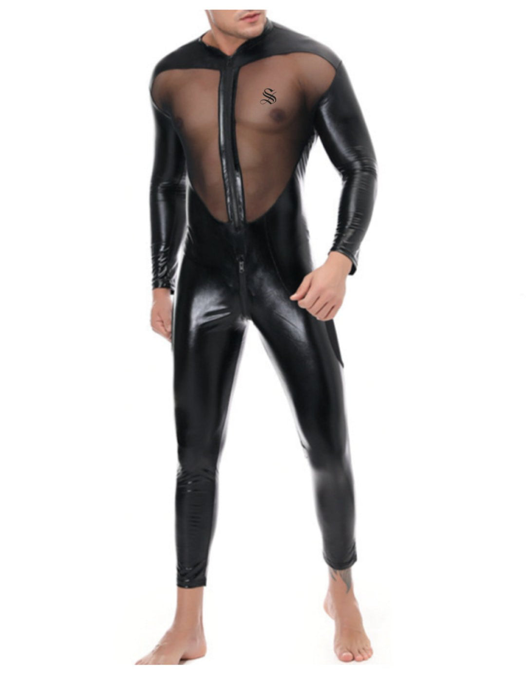 Hipuna 77 - Jumpsuit Leggings Shorts for Men - Sarman Fashion - Wholesale Clothing Fashion Brand for Men from Canada