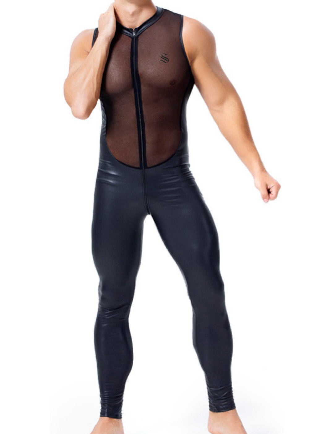 Hipuna 99 - Jumpsuit Leggings Shorts for Men - Sarman Fashion - Wholesale Clothing Fashion Brand for Men from Canada