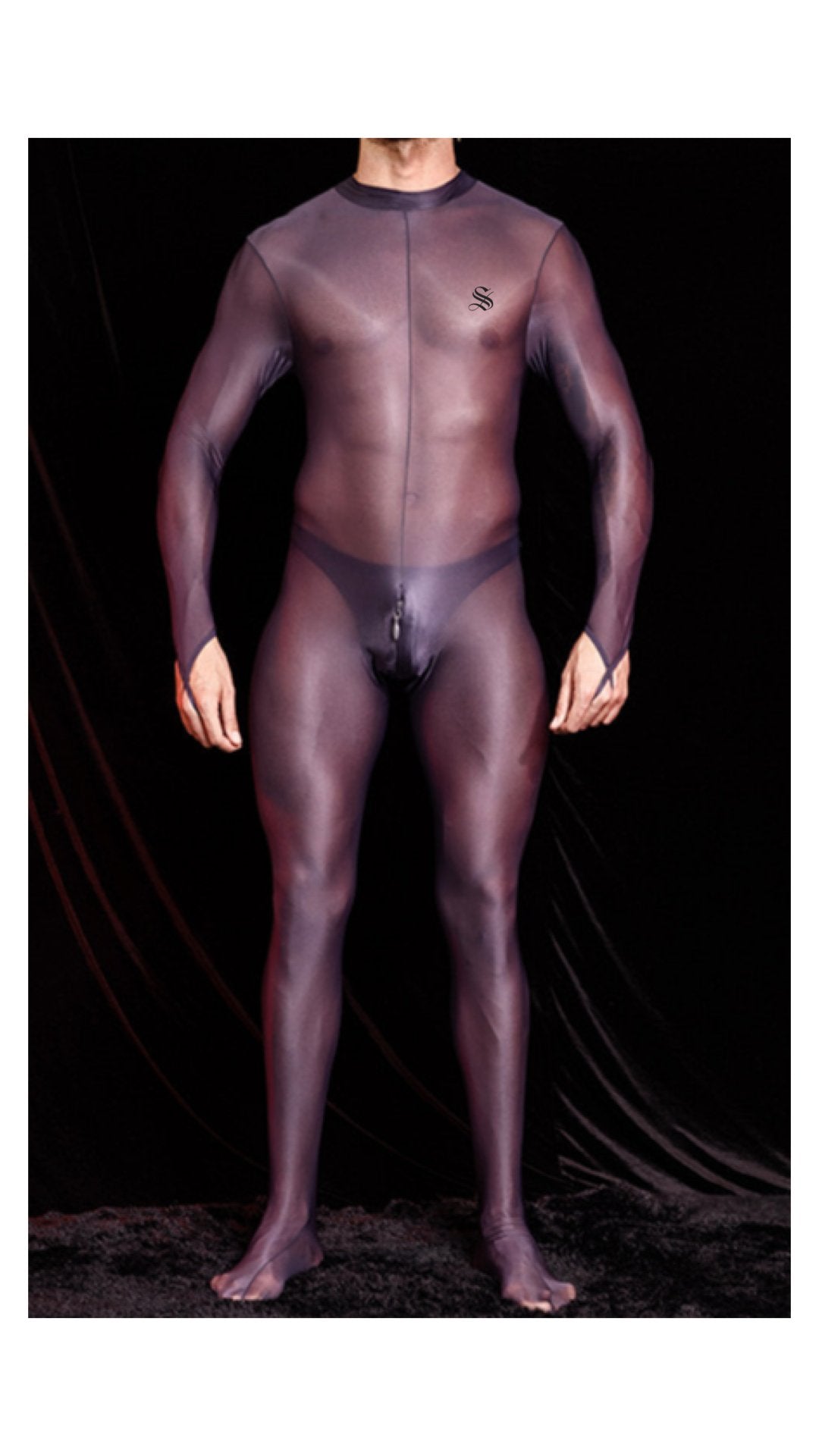Hipuna - Jumpsuit Leggings for Men - Sarman Fashion - Wholesale Clothing Fashion Brand for Men from Canada