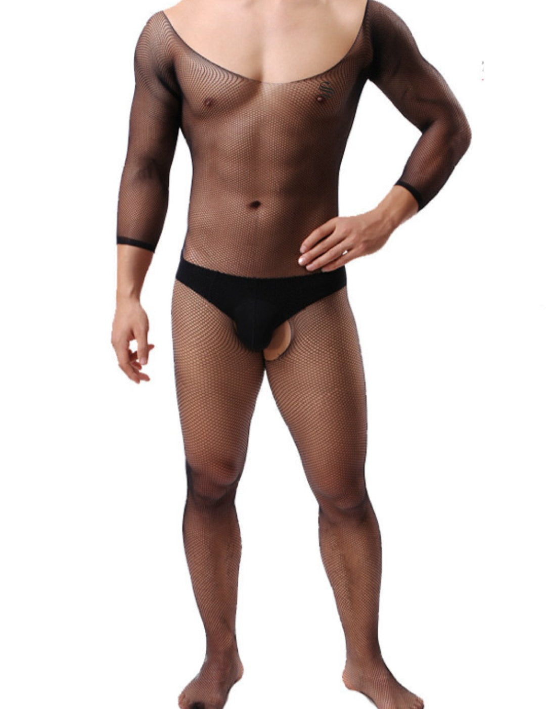 Hipuna U10 - Jumpsuit Stockings Leggings Shorts for Men - Sarman Fashion - Wholesale Clothing Fashion Brand for Men from Canada