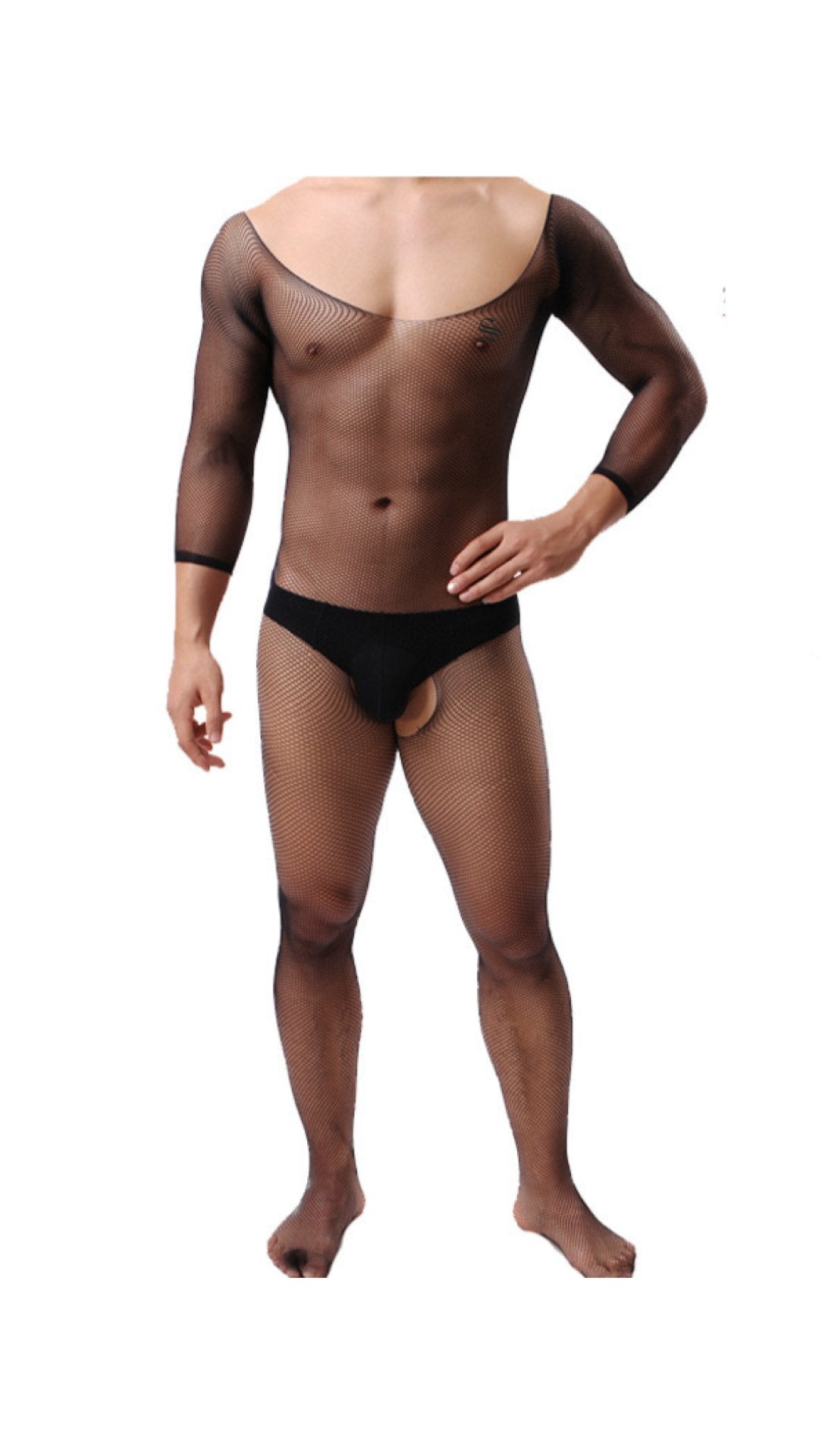 Hipuna U10 - Jumpsuit Stockings Leggings Shorts for Men - Sarman Fashion - Wholesale Clothing Fashion Brand for Men from Canada