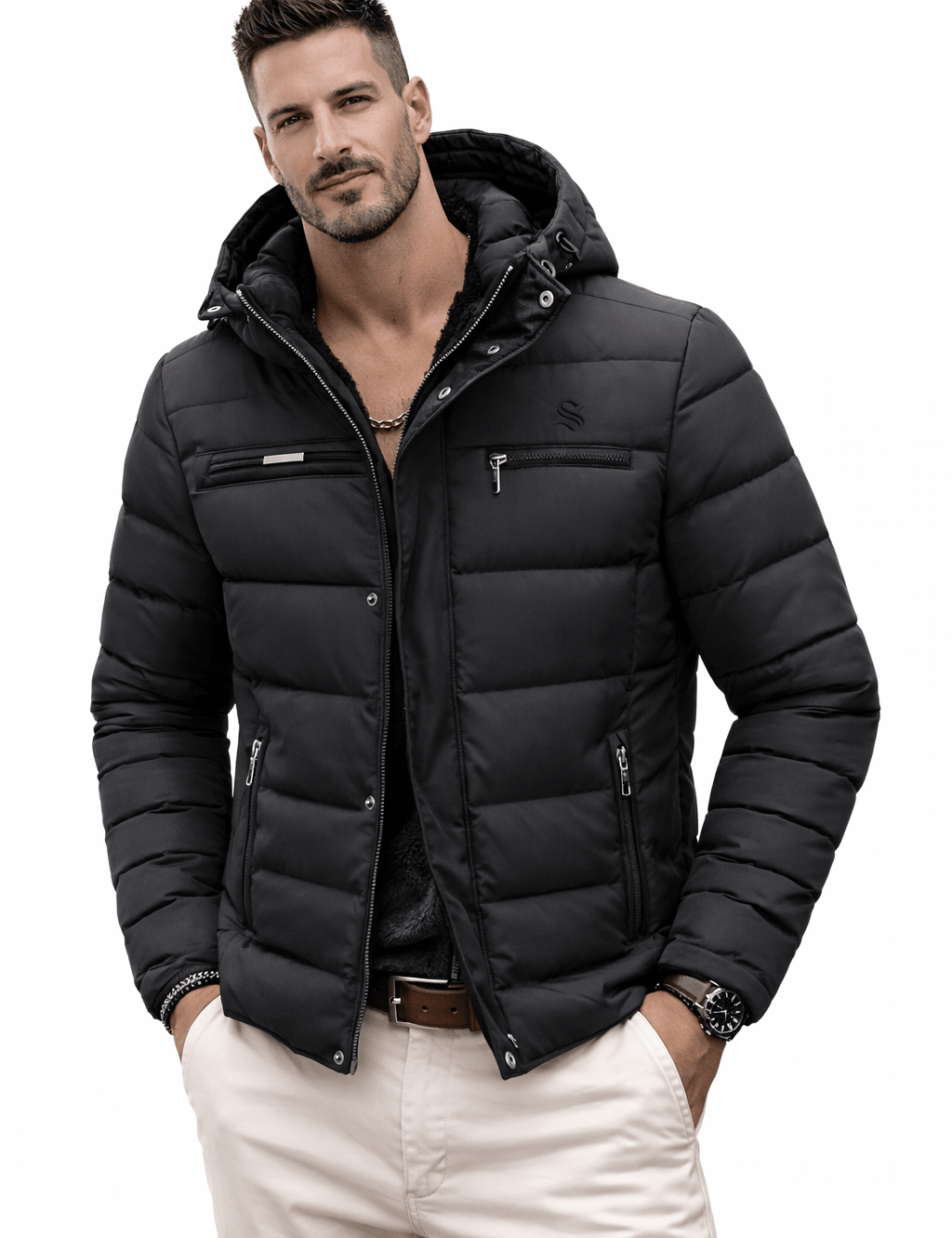 HJYY - Winter Jacket for Men - Sarman Fashion - Wholesale Clothing Fashion Brand for Men from Canada