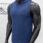 HMoon 2 - Tank Top hooded for Men - Sarman Fashion - Wholesale Clothing Fashion Brand for Men from Canada