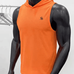 HMoon 2 - Tank Top hooded for Men - Sarman Fashion - Wholesale Clothing Fashion Brand for Men from Canada