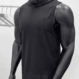 HMoon 2 - Tank Top hooded for Men - Sarman Fashion - Wholesale Clothing Fashion Brand for Men from Canada