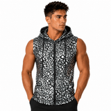HMoon 23 - Tank Top hooded for Men - Sarman Fashion - Wholesale Clothing Fashion Brand for Men from Canada