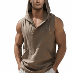 HMoon - Tank Top hooded for Men - Sarman Fashion - Wholesale Clothing Fashion Brand for Men from Canada