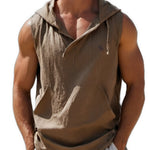 HMoon - Tank Top hooded for Men - Sarman Fashion - Wholesale Clothing Fashion Brand for Men from Canada